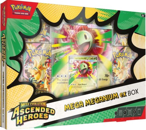 Ascended Heroes - EX Box Mega Meganium, Feraligtr or Emboar
