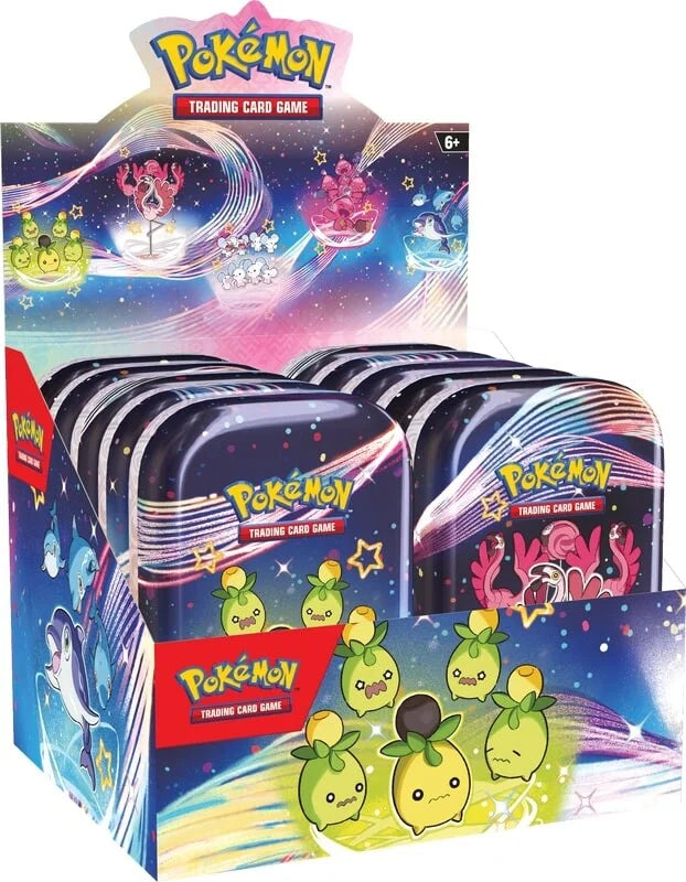 Pokemon TCG - Scarlet & Violet - Paldean Fates - Set of 5 Mini Tins