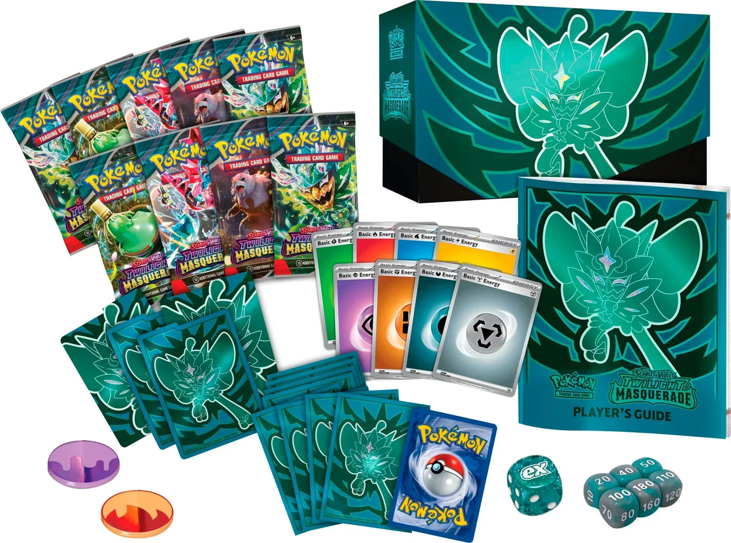 Pokemon TCG - Scarlet & Violet - Twilight Masquerade - Elite Trainer Box (ETB)