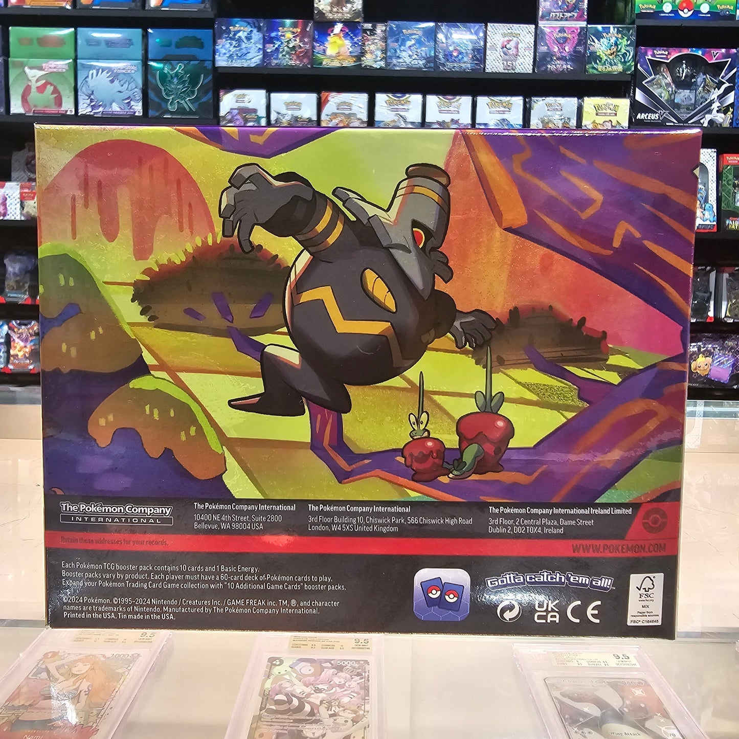 Hot Sale : Scarlet & Violet: Shrouded Fable - Mini Tin Display