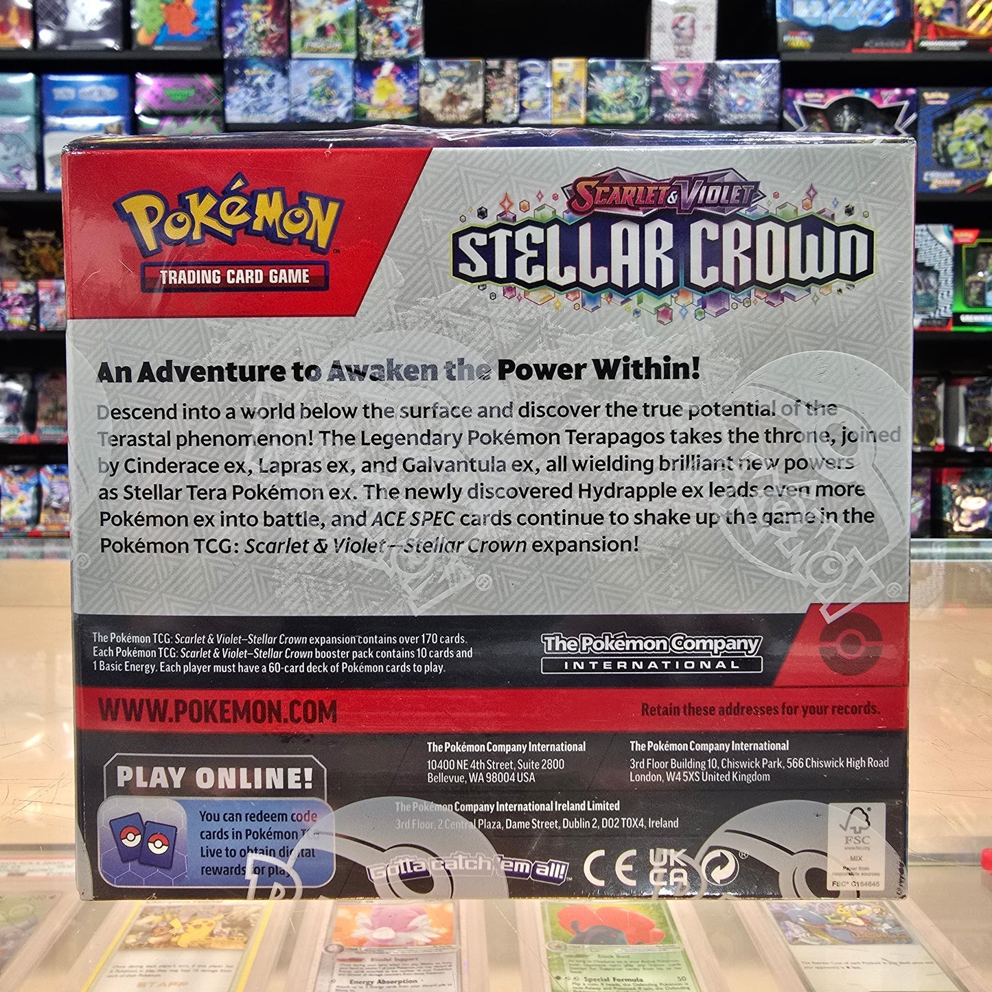 Hot Sale : Scarlet & Violet: Stellar Crown - Booster Box