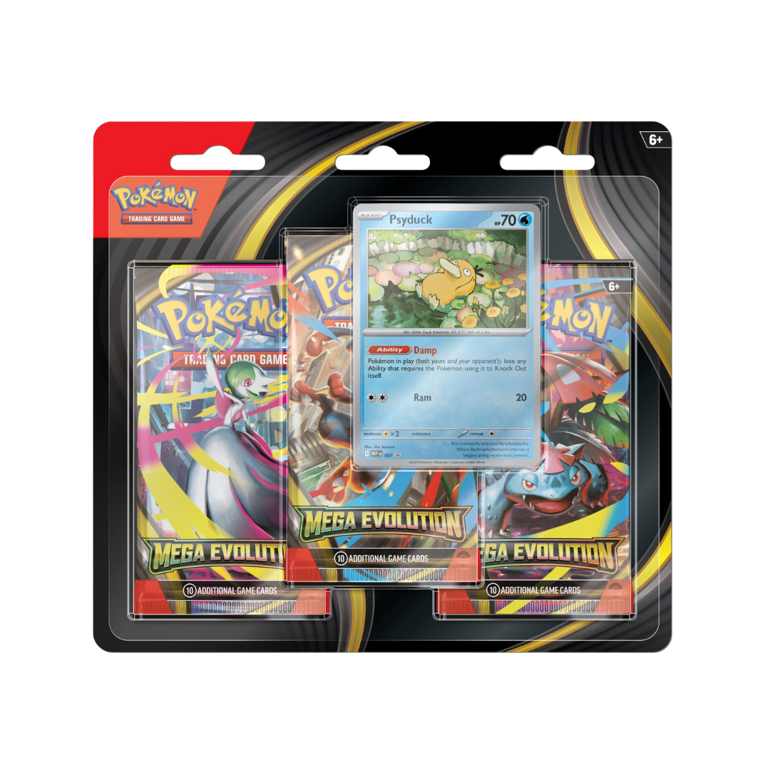 Mega Evolution - 3 Pack Blister (Psyduck/Golduck)