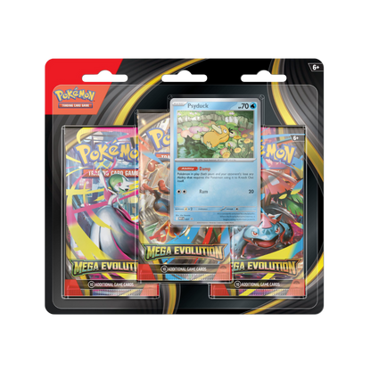 Mega Evolution - 3 Pack Blister (Psyduck/Golduck)