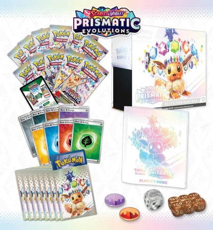 Scarlet & Violet – Prismatic Evolutions Elite Trainer Box