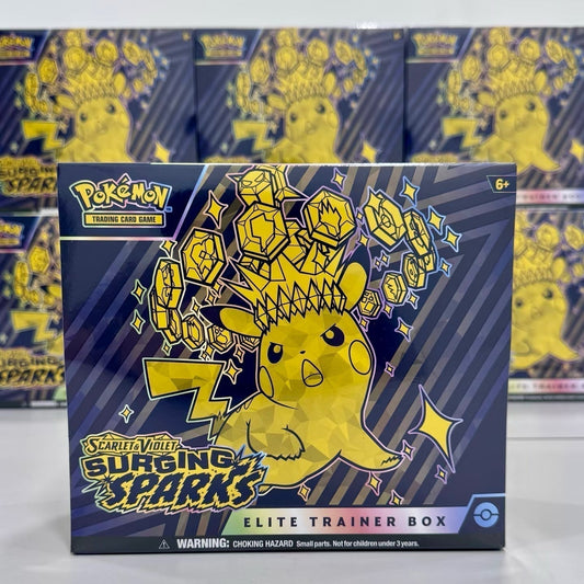Hot Sale ：Scarlet & Violet - Surging Sparks Elite Trainer Box