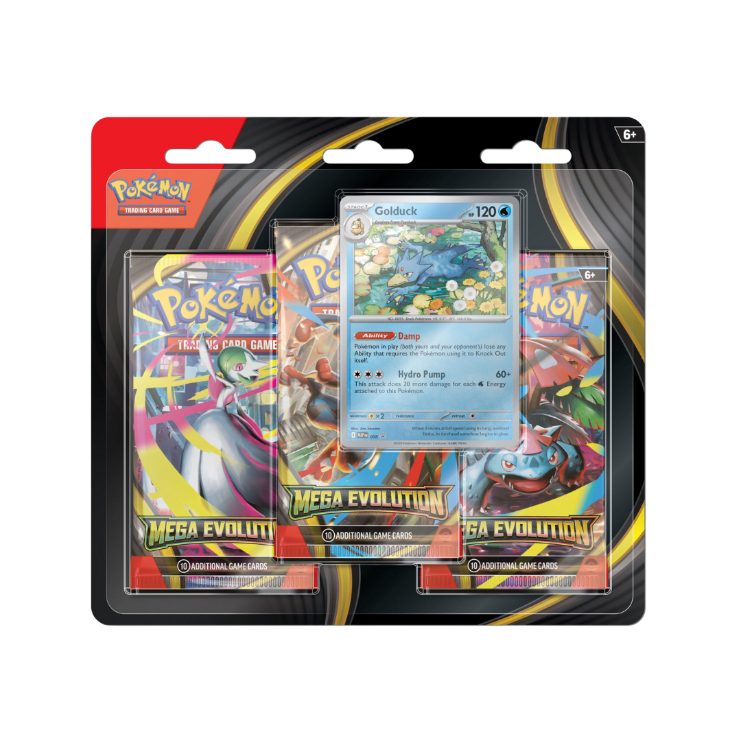 Mega Evolution - 3 Pack Blister (Psyduck/Golduck)