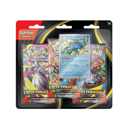 Mega Evolution - 3 Pack Blister (Psyduck/Golduck)