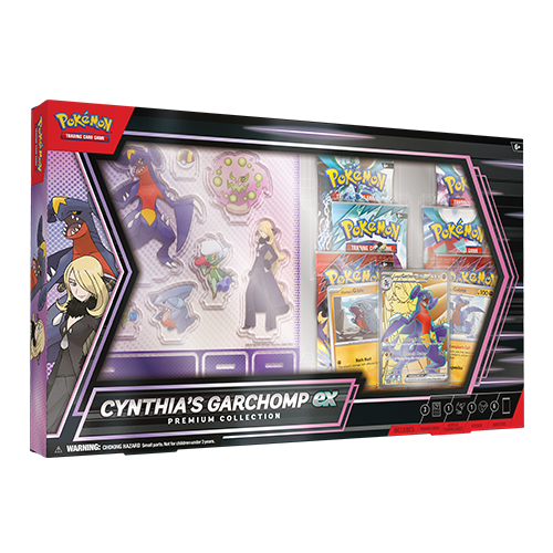Pokemon TCG - Scarlet & Violet - Destined Rivals - Cynthia's Garchomp ex Premium Collection
