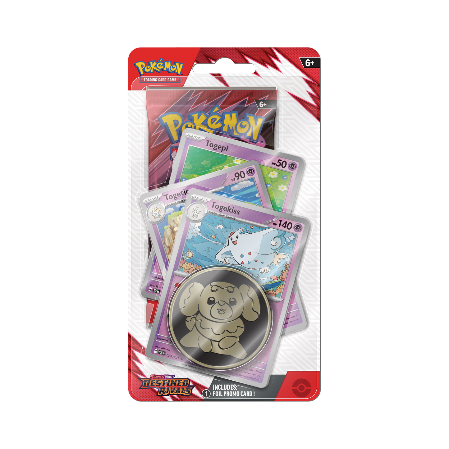 Pokemon TCG - Scarlet & Violet - Destined Rivals - Premium Checklane Blister