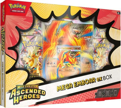 Ascended Heroes - EX Box Mega Meganium, Feraligtr or Emboar