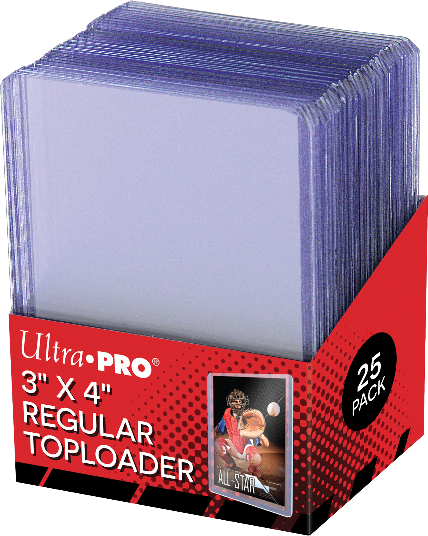 Ultra Pro - Toploader 3x4 Clear Regular