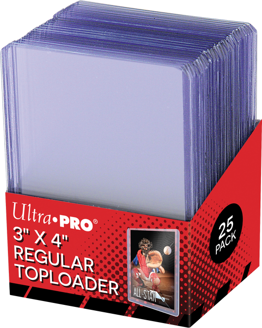 Ultra Pro - Toploader 3x4 Clear Regular