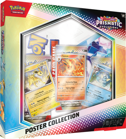 Scarlet & Violet – Prismatic Evolutions Poster Collection