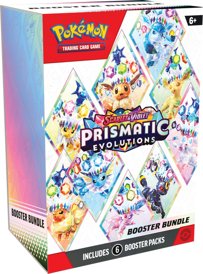 Scarlet & Violet – Prismatic Evolutions Booster Bundle