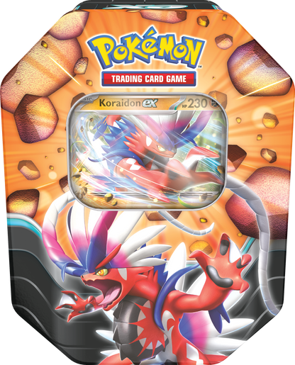 Slashing Legends ex Tin - Zacian/Koraidon