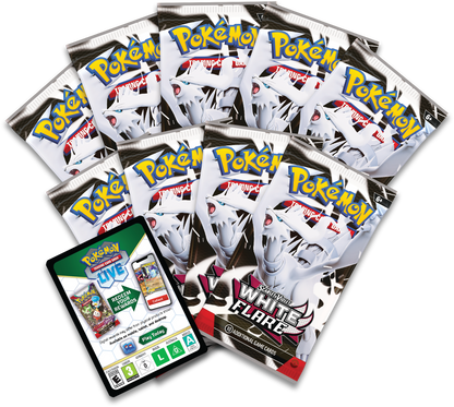 Scarlet & Violet – White Flare Elite Trainer Box Reshiram