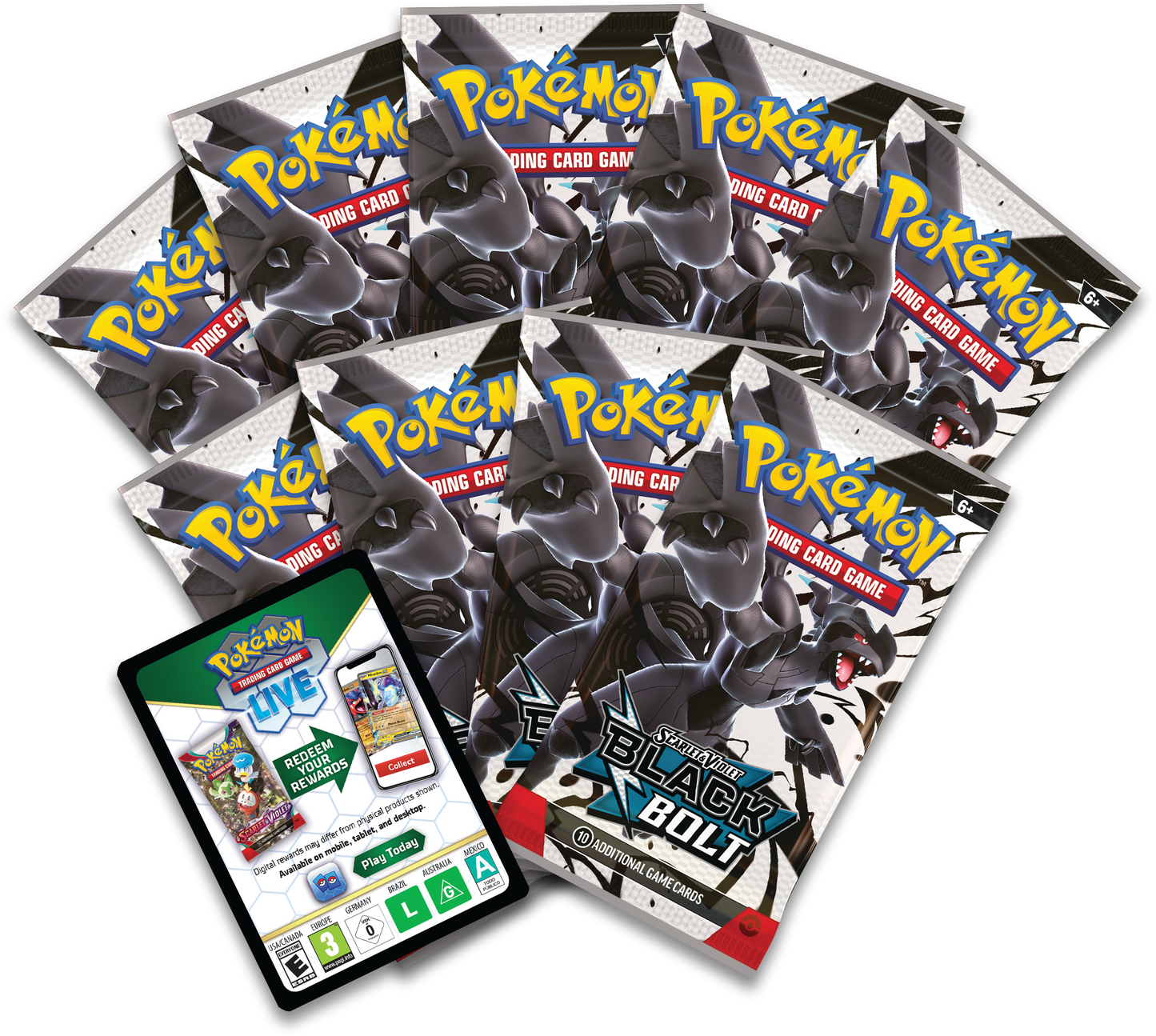 Scarlet & Violet – Black Bolt Elite Trainer Box Zekrom