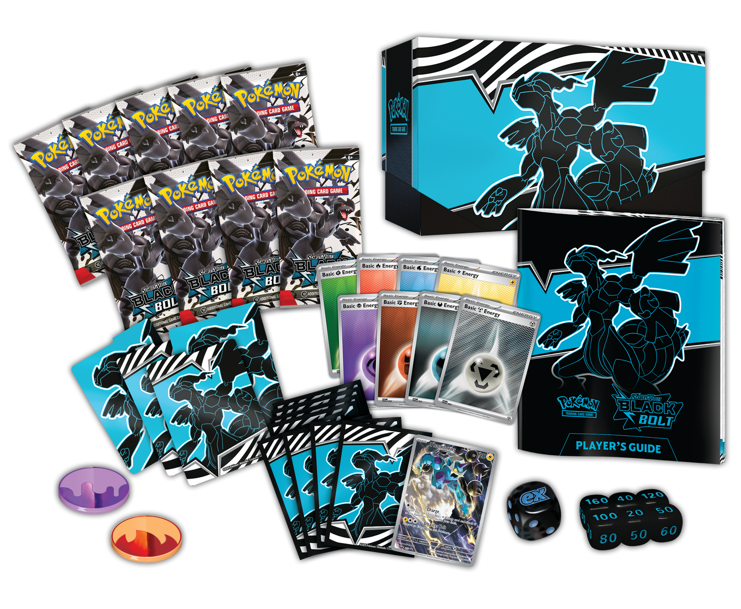 Scarlet & Violet – Black Bolt Elite Trainer Box Zekrom