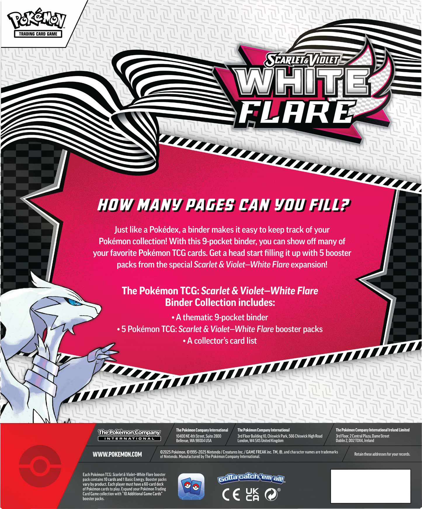 Scarlet & Violet – White Flare Binder Collection