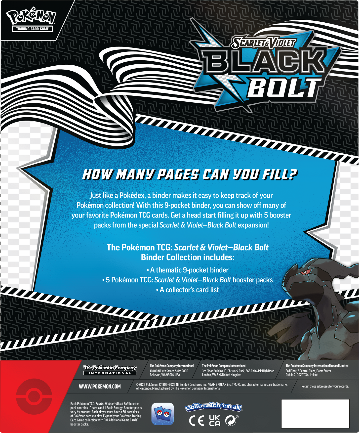 Scarlet & Violet – Black Bolt Binder Collection