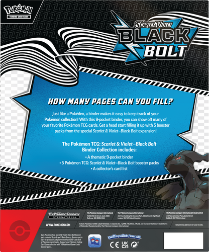 Scarlet & Violet – Black Bolt Binder Collection