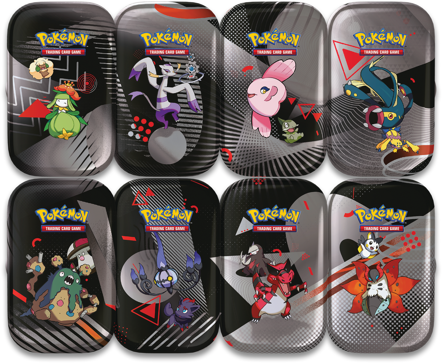 Scarlet & Violet – Black Bolt & White Flare Mini Tin