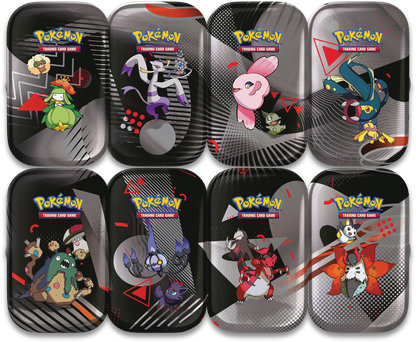 Scarlet & Violet – Black Bolt & White Flare Mini Tin