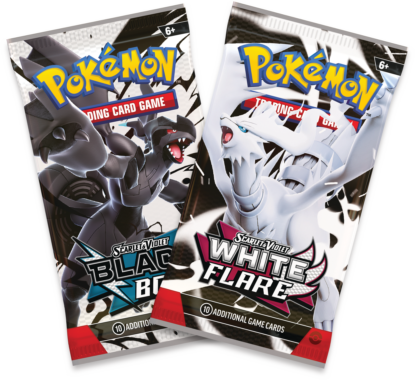 Scarlet & Violet – Black Bolt & White Flare Mini Tin
