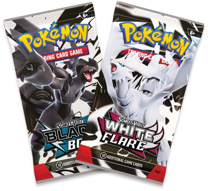 Scarlet & Violet – Black Bolt & White Flare Mini Tin