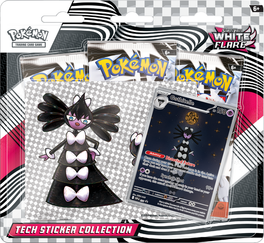 Scarlet & Violet – White Flare Tech Sticker Coll Gothitelle