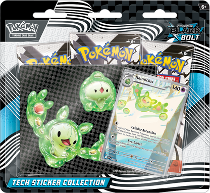 Scarlet & Violet – Black Bolt Tech Sticker Coll Reuniclus