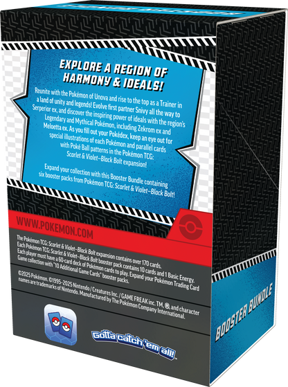 Scarlet & Violet – Black Bolt Booster Bundle