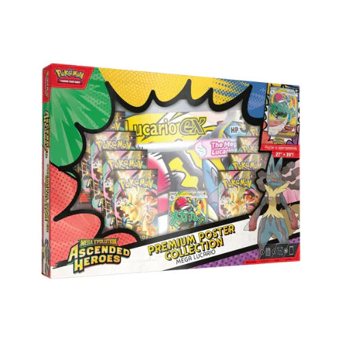 Ascended Heroes - Premium Poster Collection: Mega Lucario or Mega Gardevoir