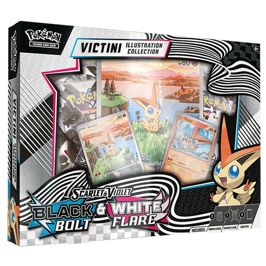 Pokemon TCG - Scarlet & Violet - Black Bolt & White Flare - Unova Victini Illustration Collection