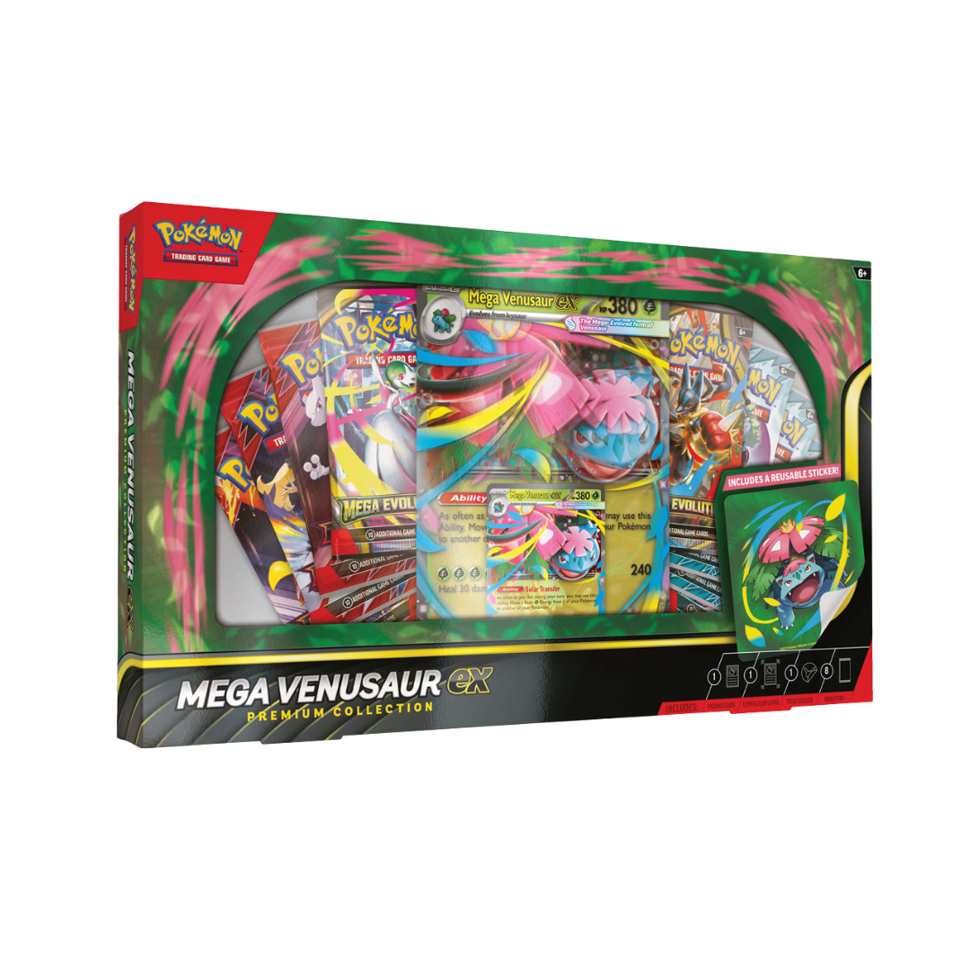 Mega Evolution Phantasmal Flames - Mega Venusaur ex Premium Box