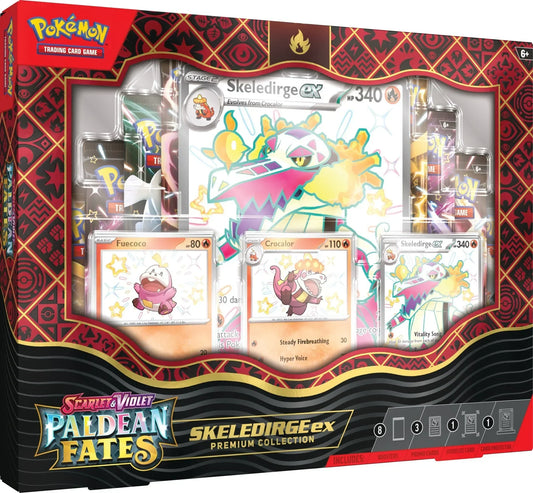 Pokemon TCG - Scarlet & Violet - Paldean Fates - Premium Collection - Skeledirge ex