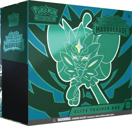 Pokemon TCG - Scarlet & Violet - Twilight Masquerade - Elite Trainer Box (ETB)